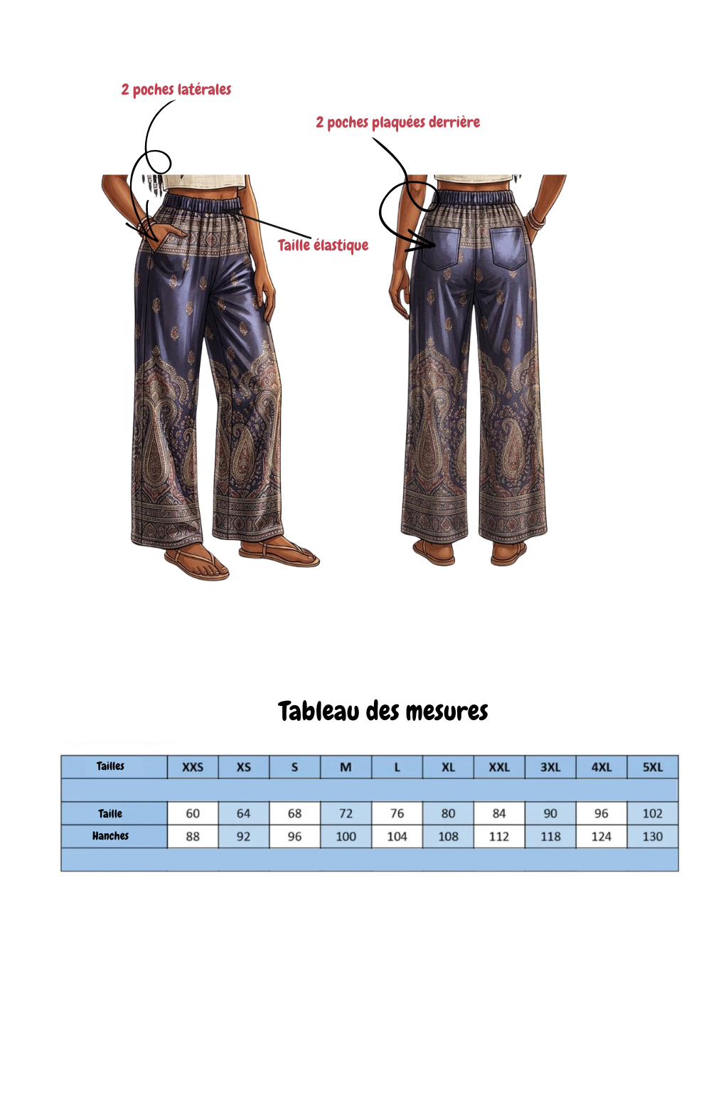 patron de couture le pantalon Jessy