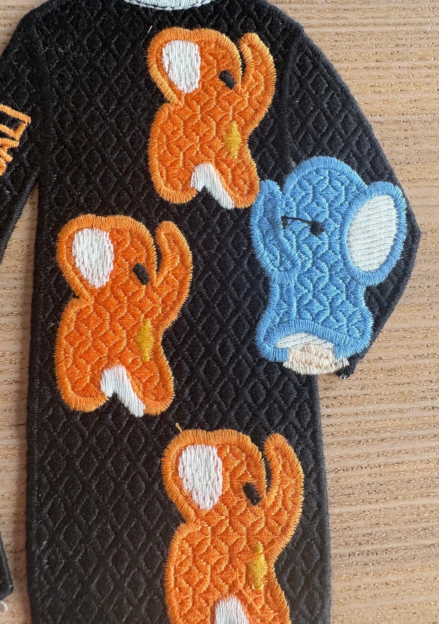 Grand patch "La dame aux éléphants"