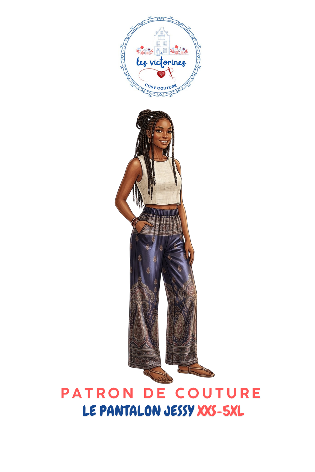 patron de couture le pantalon Jessy