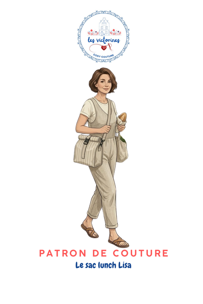 patron de couture sac lunch Lisa