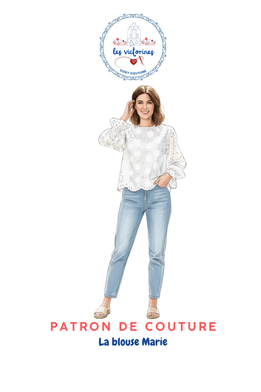 patron de couture Blouse Marie