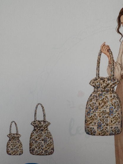 patrons de couture sac seau (lot de 3)