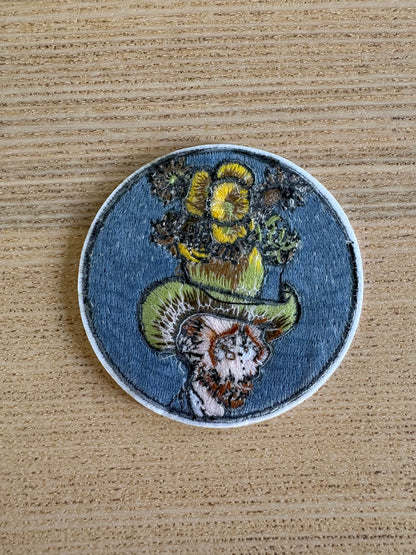 écusson "Van Gogh & Les Tournesols"