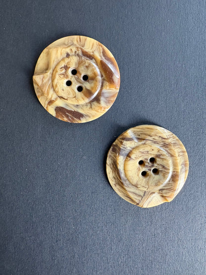 Bouton vintage marbré