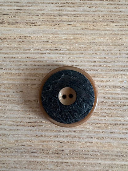 Bouton vintage aspect "cuir vieillit"