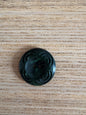 Bouton vintage vert bouteille