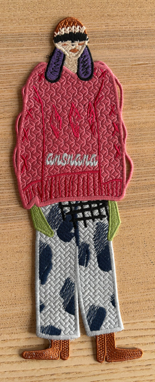 Grand patch " look hiver cosy"