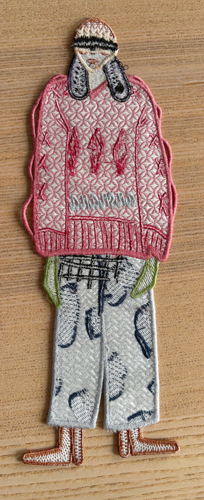 Grand patch " look hiver cosy"