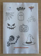 Planche à broder " Halloween"